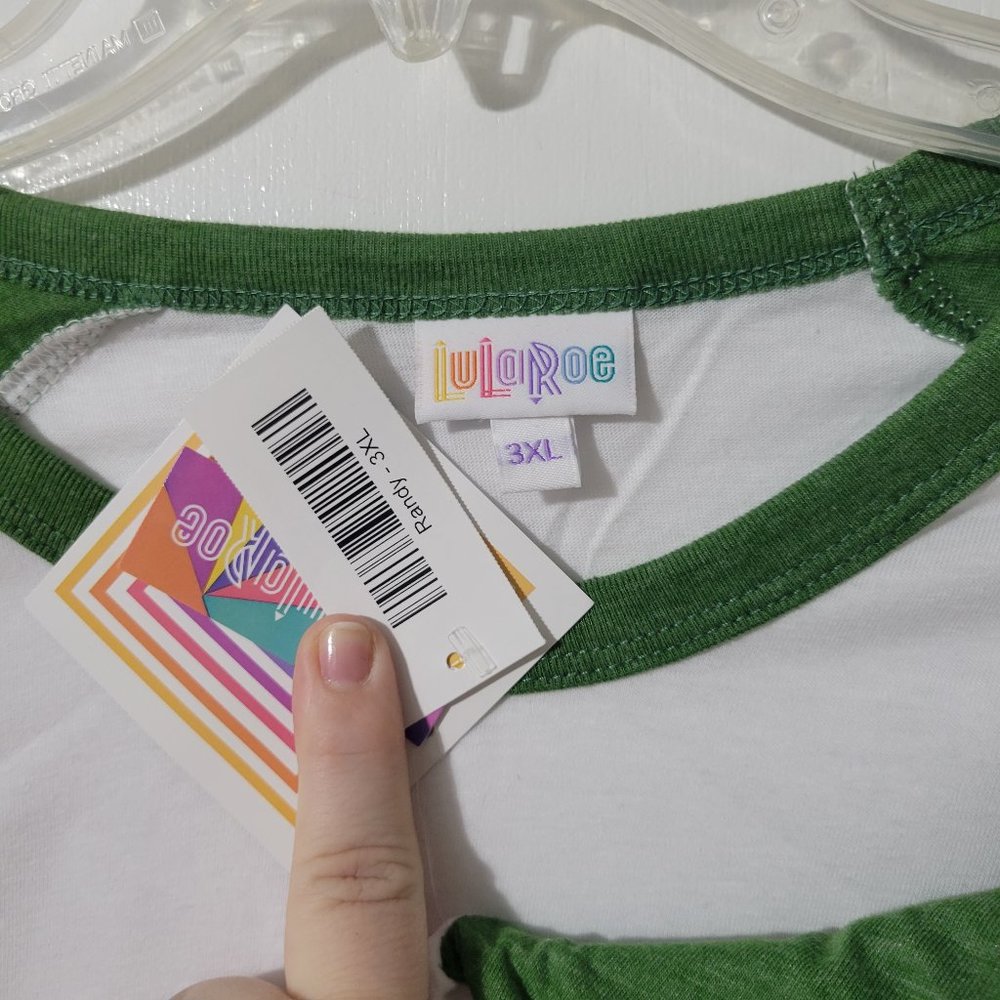Lularoe Randy Style Shirt 3X - Picture 2 of 2